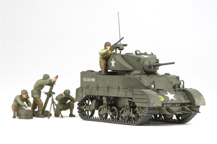 Tamiya 35313 US LIGHT TANK M5A1 - 1:35