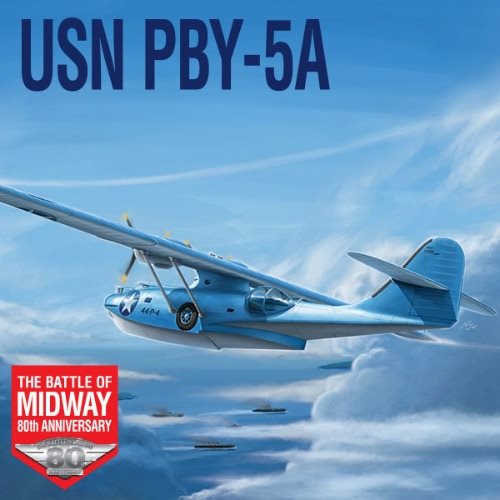 Academy 12573  USN PBY-5A "Battle of Midway" 1/72