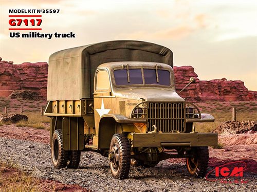 ICM 35597 G7117 US military truck 1/35