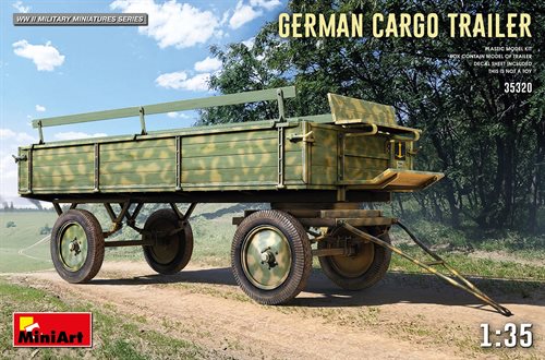 Mini Art 35320 Tysk CARGO TRAILER 1/35