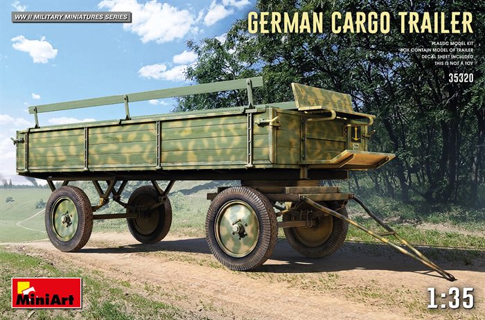 Mini Art 35320 Tysk CARGO TRAILER 1/35