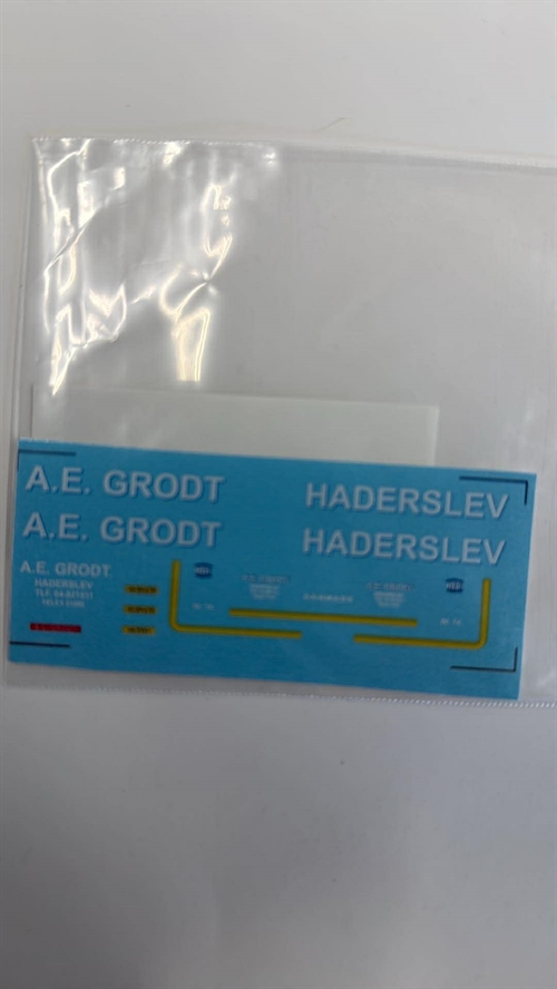 DMC Decals 87-131 A. E. Grodt, Haderslev, MAN 1/87