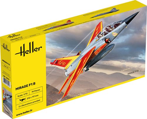 Heller 30319 Mirage F1 1/72 