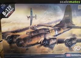Academy 12495 B-17F Memphis Belle 1/72