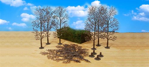 Heki 1971 10 træemner, 18 cm, H0