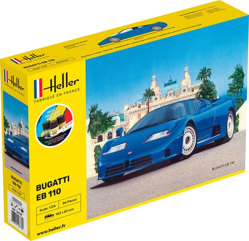 Heller 56738 Bugatti EB 110 starter kit 1/24 