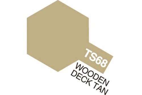 Tamiya 85068 Spray 100ml. TS68 Wooden Deck Tan (Flat)