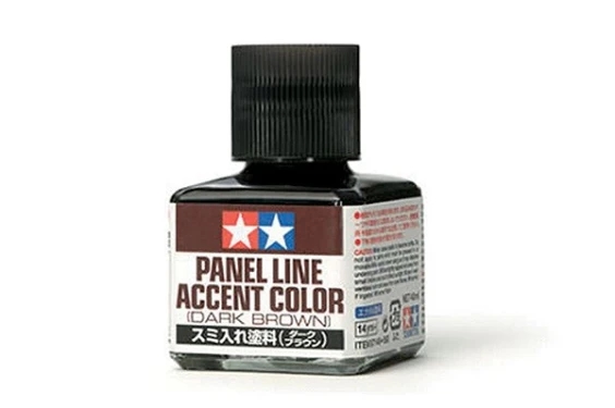 Tamiya 87189 TAMIYA Panel Line Accent ColorDark Brown (40ml)