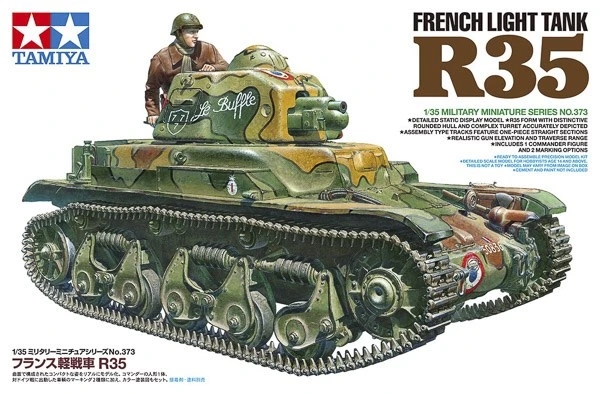 Tamiya 35373 French Light Tank R35 1/35