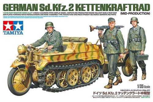 Tamiya 35377 1/35 GERMAN SD.KFZ.2 KETTENKRAFTRAD (MID-PRODUCTION) 1/35