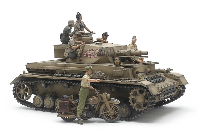 Tamiya 25208 German Tank Panzerkampfwagen IV Ausf.F  1/35