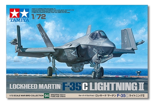 Tamiya 60794 Lockheed Martin® F-35®C Lightning Ⅱ® 1/72