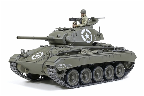 TAMIYA 35391 1/35 U.S. Let Tank M24 Chaffee Europæisk Teater