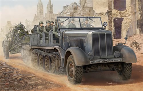 Trumpeter 01583 Sd.Kfz.8 Schwerer Zugkraftwagen 12t - 1:35