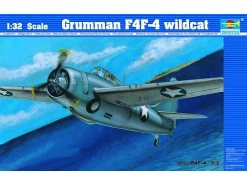 Trumpeter 02223 Grumman F4F-4 wildcat - 1:32