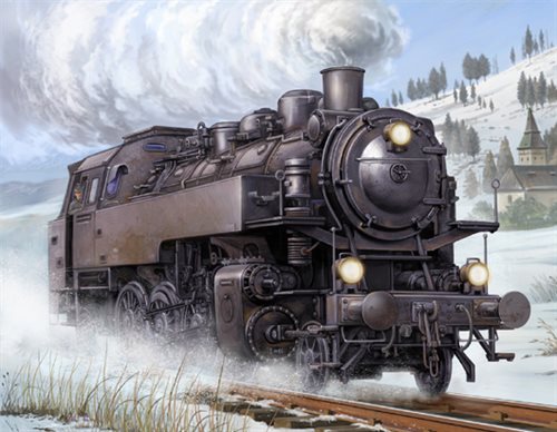 Trumpeter 00217 Dampflokomotive BR86 - 1:35