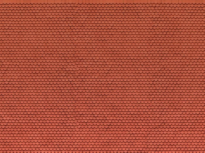 Noch 56690 3D karton,Teglsten, røde, 25 x 12,5 cm, H0 