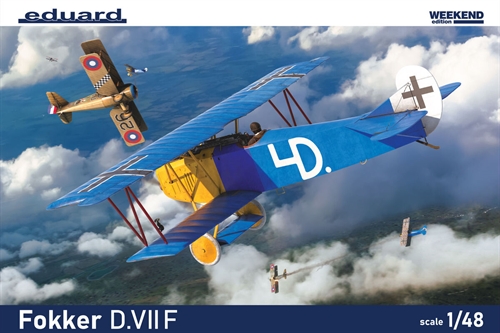 Eduard 08483 Fokker D.VIIF - Weekend Edition 1/48