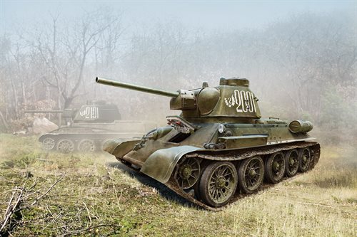 ICM 35366 T-34/76 late 43 WWII Sovjettisk medium kampvogn 1/35