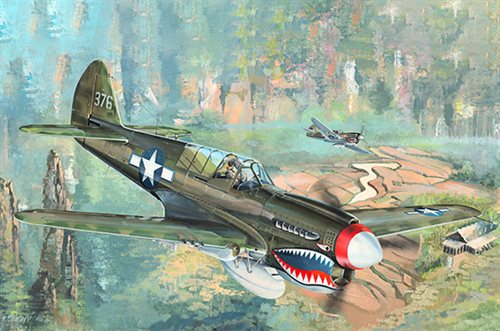 Trumpeter 02212 P-40N War Hawk - 1:32