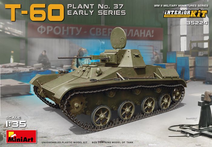 MiniArt 35224 T-60 Early series Autumm 1941 1/35