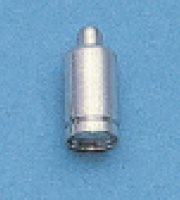 Aero-naut 606331 Gasflasche Met. 6mm, Aluminium, gedreht, VE= 2 Stück, Ø 6×14 mm