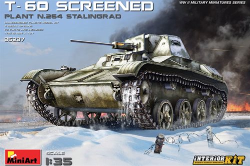 MiniArt 35237 T-60 Screened 264 Stalingrad Interior 1/35