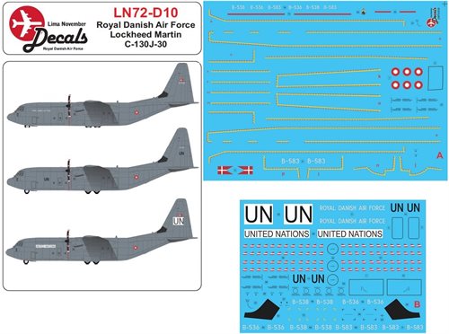 LN72-D10 Royal Danish Air Force Lockheed C-130J-30