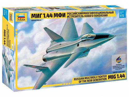 Zvezda 7252 Russian multirole fighter of the new generation MiG 1.44 1/72