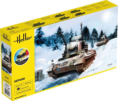 Heller 57127 Gepard Starter kit 1/35