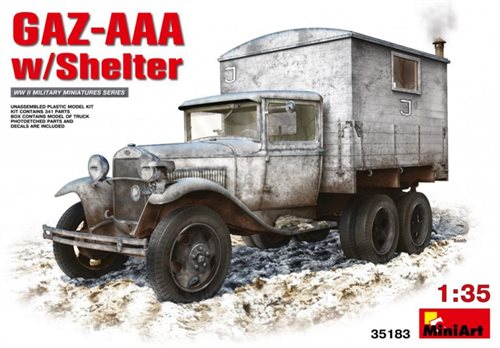 MiniArt 35183 GAZ-AAA w/Shelter 1/35