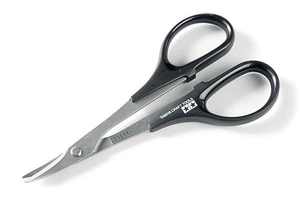 Tamiya 74005 Curved Scissors - MK805