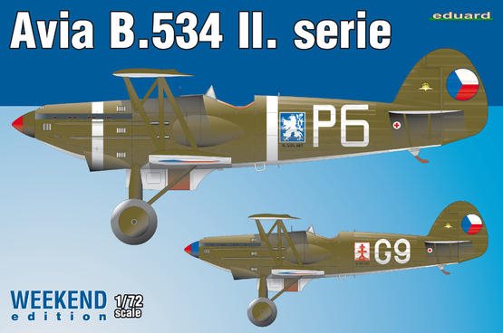 Eduard 7448 B-534 II. serie 1/72