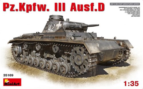 MiniArt 35169 Pz.Kpfw.III Ausf.D 1/35