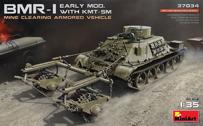 MiniArt 37034 BMR-1 Early Mod. med KMT-5M 1/35 