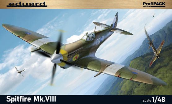 Eduard 08284 SPITFIRE MK.VIII Profi Pack 1/48