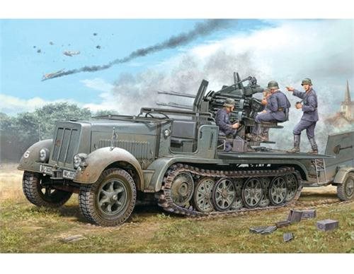 Trumpeter  01523 Sd.Kfz.7/1 Early, 2 cm Flakvierling 1/35