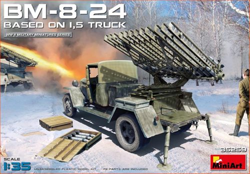 MiniArt 35259 BM-8-24 BASED ON 1,5t TRUCK 1/35 