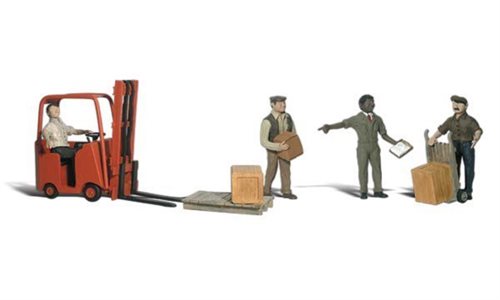 Woodland Scenics A1911 Arbejdere og truck, 9 dele , H0 