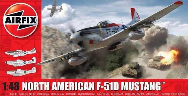 Airfix 05136 North American F-51D Mustang 1/48