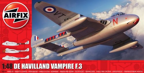 Airfix 06107 DeHavilland Vampire F.3 1/48