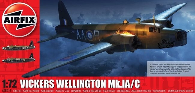 Airfix 08019 Vickers Wellington Mk.IA/C 1/72