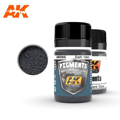 AK 086 Pigment, Mørk stål, 35 ml