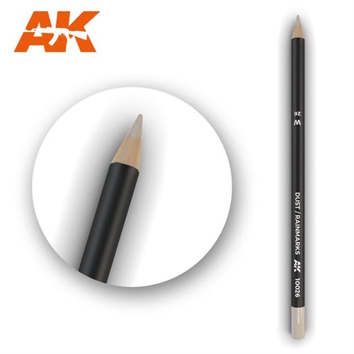 ak10026 Patineringsblyant, dust/rainmarks
