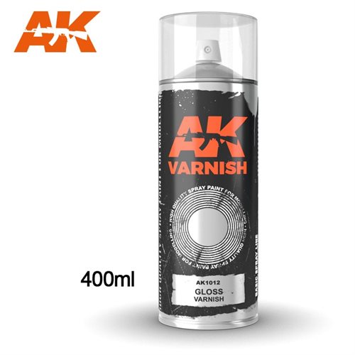 AK 1012 GLOSS VARNISH SPRAY 400 ml