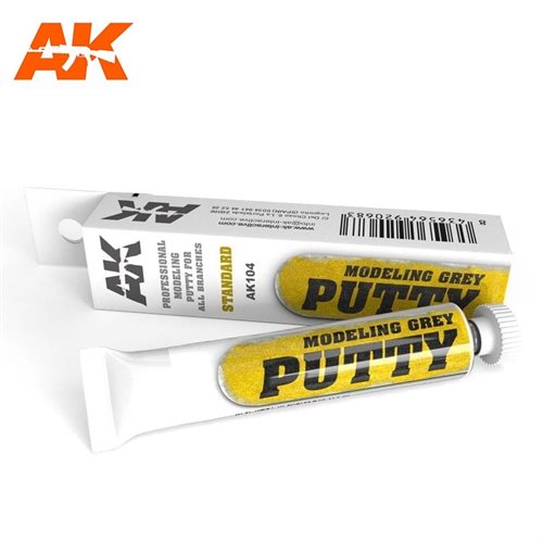 AK104 MODELING GREY PUTTY, 20 ml