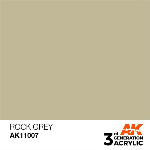 AK11007 Akryl maling, 17 ml, rock grey
