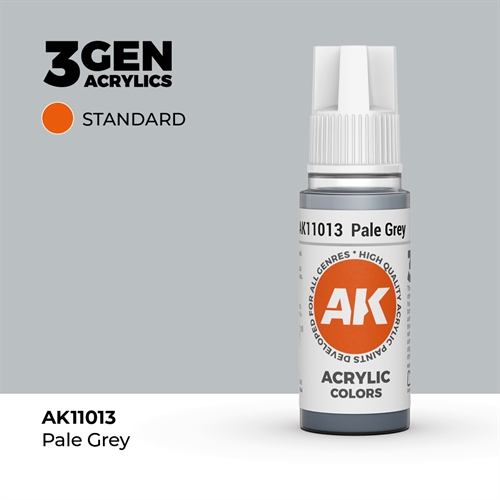 AK11013 Akryl maling, 17 ml, pale grey - standard