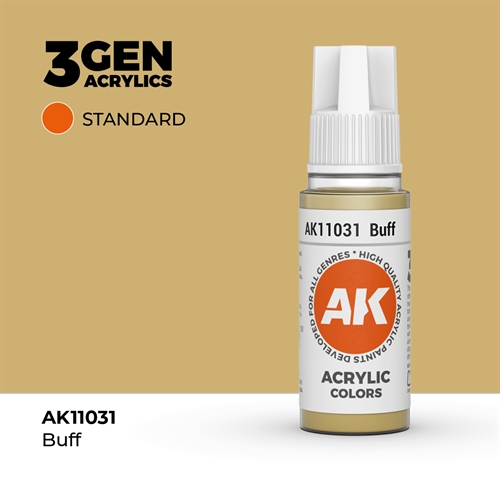 AK11031 Akryl maling, 17 ml, buff - standard