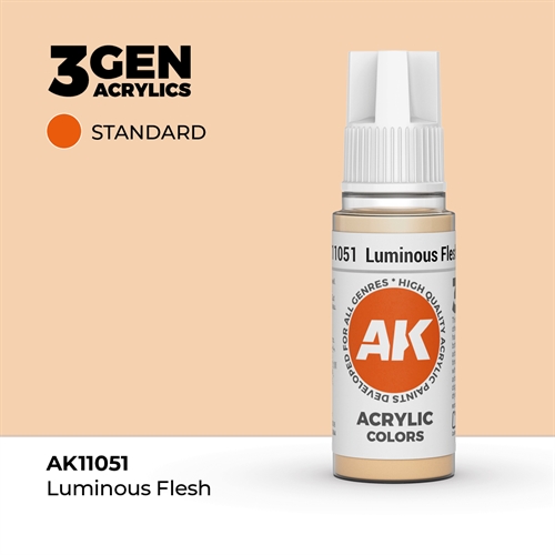 AK11051 Akryl maling, 17 ml, luminous flesh - standard